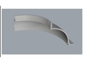 Trần cong bo góc GRG C-10# – hoàn thiện – Vô Cực GRG