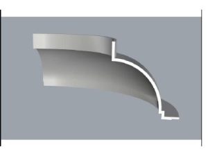 Trần cong bo góc GRG C-12# – hoàn thiện – Vô Cực GRG