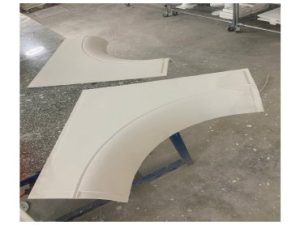 Trần cong bo góc GRG C-2# – mặt cắt – Vô Cực GRG
