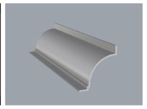 Trần cong bo góc GRG C-8# – hoàn thiện – Vô Cực GRG