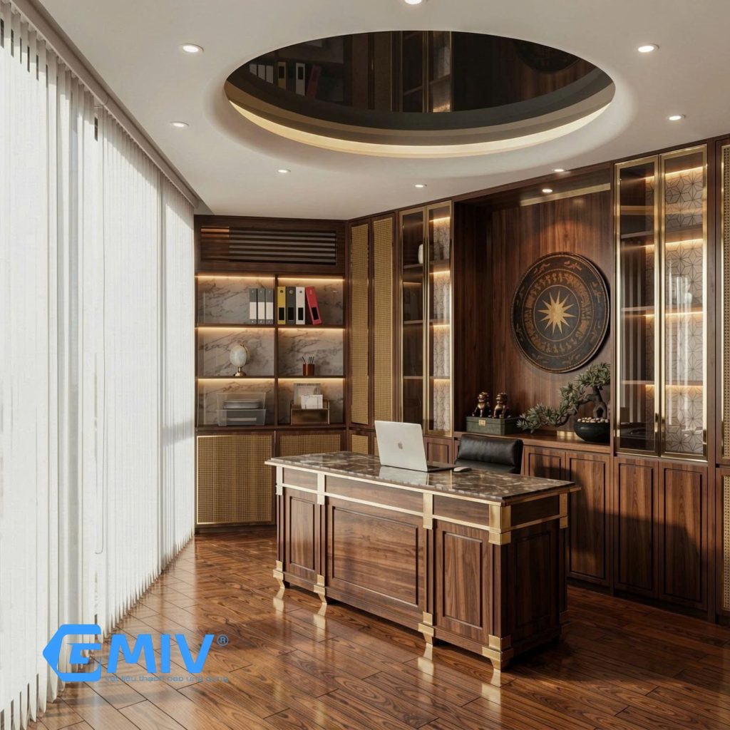 Trần giật cấp tròn GRG chuẩn form – ảnh 2