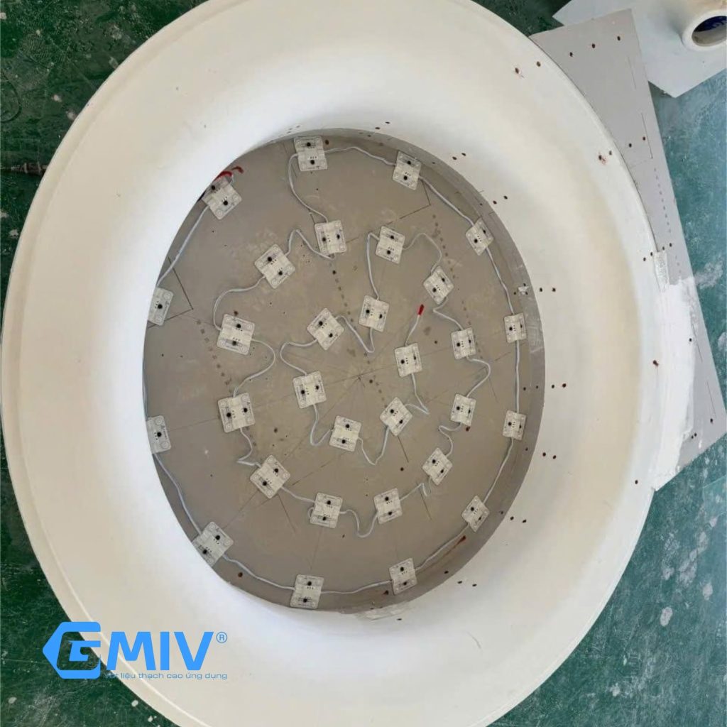 Trần giật cấp tròn GRG chuẩn form – ảnh 6
