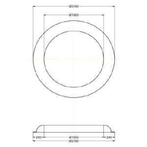Vòm cong GRG D-1# – hoàn thiện – Vô Cực GRG