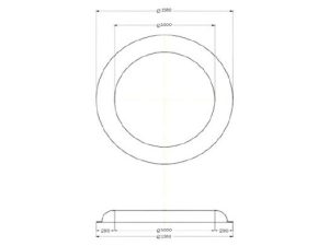 Vòm cong GRG D-3# – hoàn thiện – Vô Cực GRG